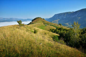 Old houses in the  villages