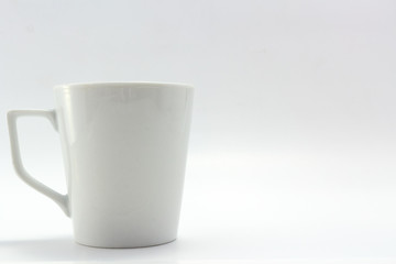 White cup