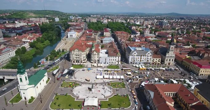 Oradea city centre, Bihor, Romania, Europe