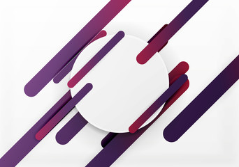 Cut 3d paper color straight lines abstract background