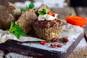 Liver muffins