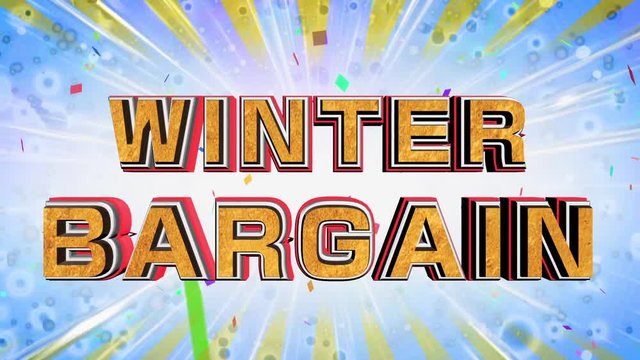 WINTER BARGAIN ウィンターバーゲン