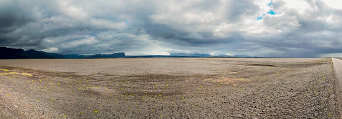 Island Riverbed Panorama