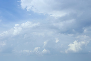 blue sky clouds