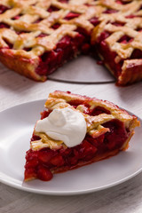 strawberry pie dessert