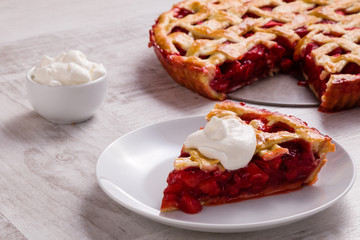 strawberry pie dessert