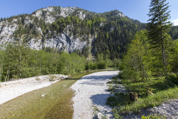Fluss Salza bei Weichselboden, Salzatal,Steiermark,Österreich