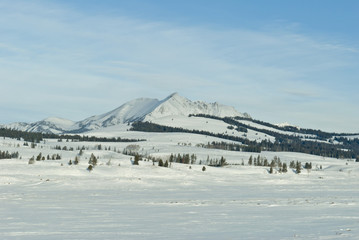 Electric Peak, Winter, Yellowstone NP