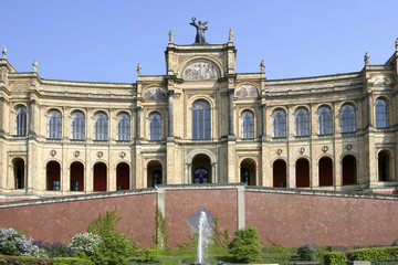 Maximilianeum, Bavarian Parliament, Munich, Upper Bavaria, Bavaria, Germany, Europe, 28. April 2007