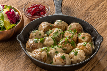 北欧風ミートボール　 Swedish dish meatball