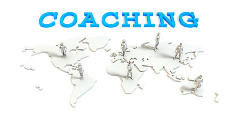 Obraz premium Coaching Global Business