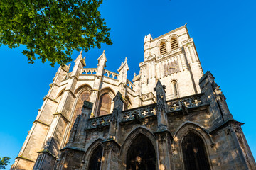 Obraz premium Cathédrale Saint-Nazaire à Béziers, Hérault en Occitanie, France