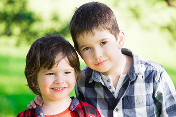  Face, plaid shirt, close up, fun