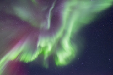 Fototapeta na wymiar Aurora explosion