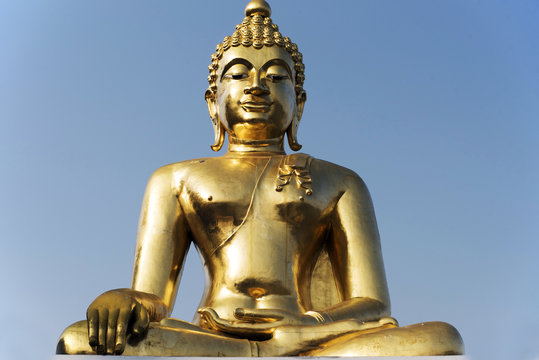 sitting Buddha in Golden Triangl