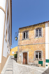 Fototapeta na wymiar Street view old center of Monchique in the Algarve in Portugal