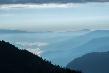 Sunrise at Sikkim