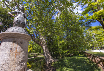 Fototapeta premium Mermaids bridge at Sempione Park in Milan