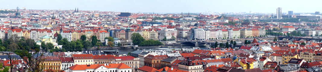 Obraz premium Prague, Czech Republic, panorama