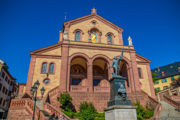 Weinheim, historic city in the Odenwald, Germany