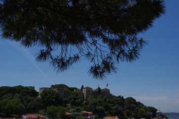 Fototapeta na wymiar Castelo de São Jorge 