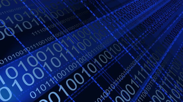4k,Binary source code,data digital display,future tech background.