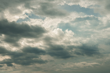 Obraz premium dramatic cloudy sky