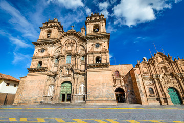 Fototapeta na wymiar Cusco, Peru - Plaza de Armas