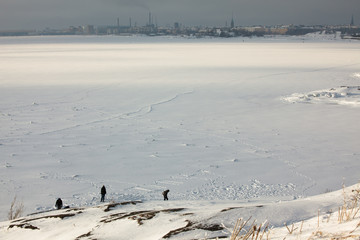 Sea and ice