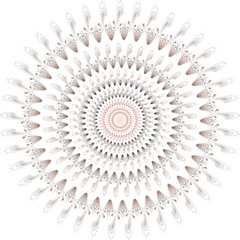 Fractal art background for creative design. Abstract fractal. Decoration for wallpaper desktop, poster, cover booklet, card. Psychedelic. Print for clothes, t-shirt. Magic graphics..