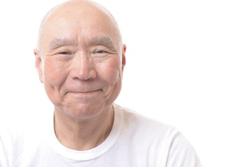 笑顔のシニア