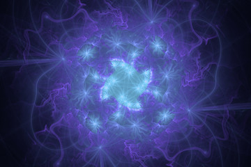 Fractal art background for creative design. Abstract fractal