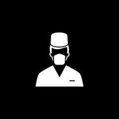 Susgeon Icon. Flat Design.