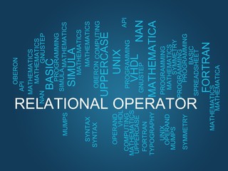 Relational operator