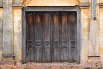 Old Style doors of Old house