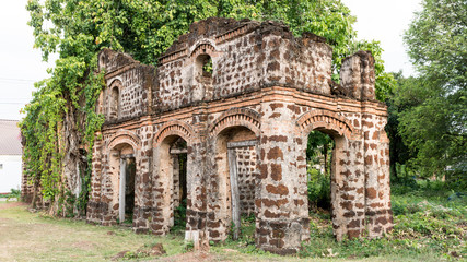 Fototapeta premium Old House of Ban -Tharae Catholic community