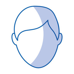 young man avatar character vector illustration design