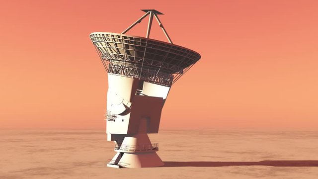 4k Satelite Dishes at dusk,Very Large Radio Observatories-Time Lapse,Military Radar.