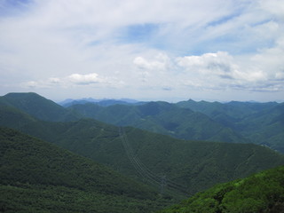 Obraz premium 平標山登山道