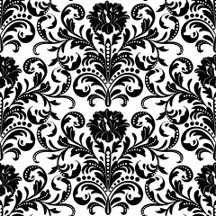 Floral seamless wallpaper pattern