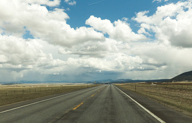 Cloudy Landscape Over Western Highway