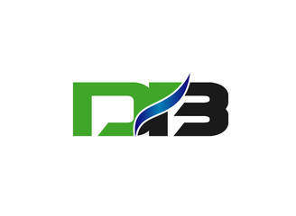 DB company linked letter logo

