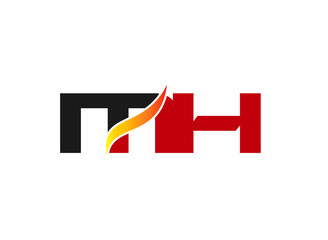 M and H logo vector
