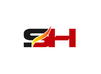 S and H logo vector
