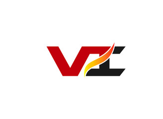 VI company linked letter logo
