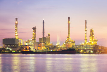 Oil gas refinery plant. May called petroleum, production or petrochemical plant. Industrial factory construction from engineering technology with steel pipe, pipeline, tank. Business for power energy.