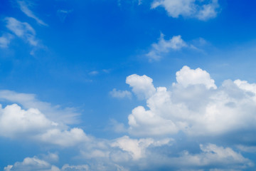 dramatic abstract clouds over the blue sky background