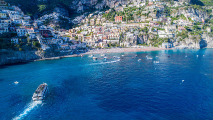 Blue Water in the Amalfi Coast