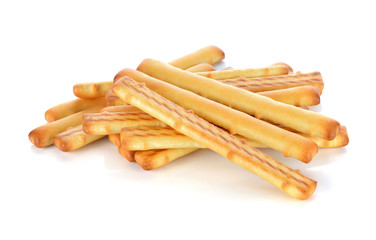 bread stick isolated on white background