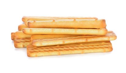 bread stick isolated on white background